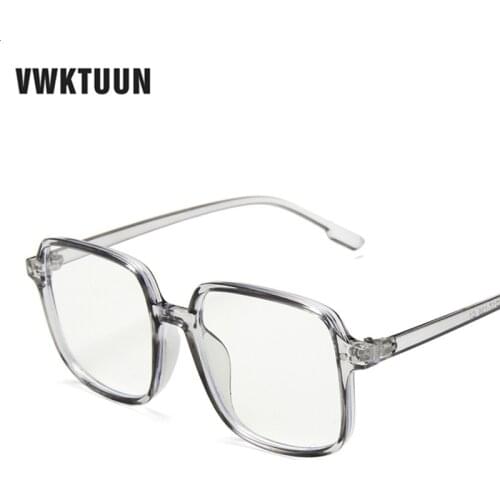 VWKTUUN Transparent Optical Glasses for Children Computer Glasses Square Glasses Frame Boys Girls Blue Light Blocking Glasses