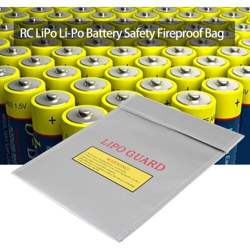 1Pc Fireproof RC LiPo Battery Safety Bag Safe Guard Charge Bag Sack 180 X 230 mm New Hot
