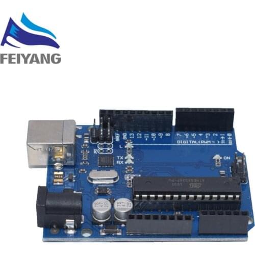 10set UNO R3 MEGA328P DIP ATMEGA16U2 10PCS UNO R3 + 10PCS cables for ardunio