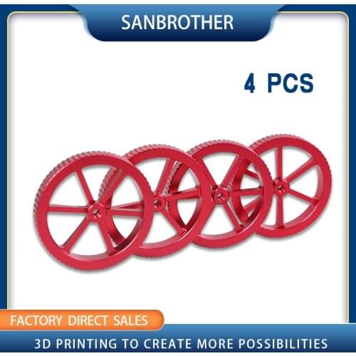 4PCS Hotbed Leveling Nut Heated Bed Spring Adjustment Nut 3D Printer Parts For Ender-3 Ender-5 CR-10 CR10S PRO Heatbed