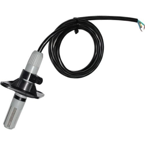 Taidacent Duct Type Humidity and Temperature Sensor Transmitter for Industrial Use RS485 Modbus RTU Analog 4~20mA 0~5V Output