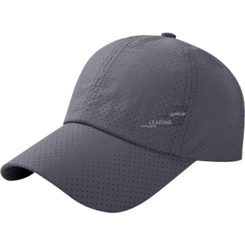Women Men Breathable Sport Baseball Cap Unisex Casual Running Quick Dry Hat Blank Visor Washable Adjustable Caps Summer 2021 Hat