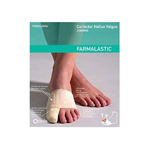 FARMALASTIC Corrector Hallux Valgus Juanete Talla Pequeña