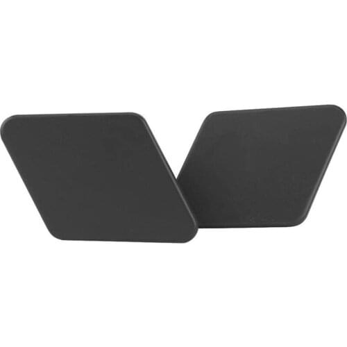 2Pcs Car Headlight Washer Cap Front Bumper Headlight Washer Nozzle Primed Cover Caps for BMW 3 Series E90 E91 2005-2009