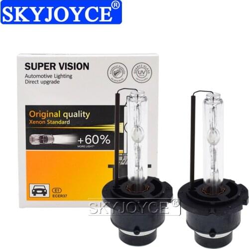 SKYJOYCE 2PCS 35W D2S HID Xenon Bulbs 55W D2R Car Headlight Lamp Auto Light Headlamp 3000K 4300K 5000K 6000K 8000K 10000K 12000K