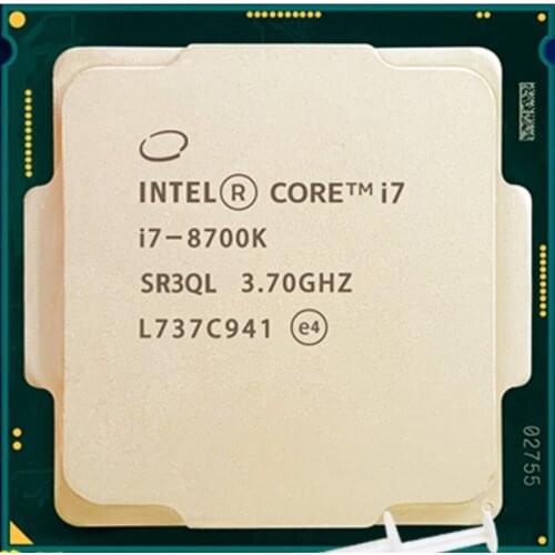 Intel/Intel I7 i7-8700K loose CPU 1151 loose official version i7 8700K 1151