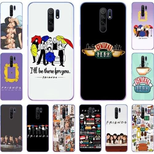 Friends TV Show CENTRAL PERK Clear Soft TPU Phone Case For Xiaomi Redmi 8 9 7 9A 9C 7a 6 6A K20 K30 Note 9 8T 7 6 Pro 9s cover