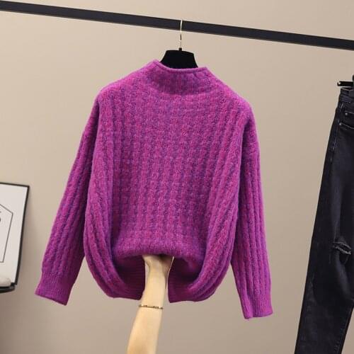 Pullover Knitted Sweater Women 2020 Style Autumn Winter Korean Cashmere Turtleneck Long Sleeve Pullover Female Jumper Knitwear