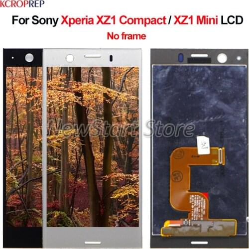 For Sony Xperia XZ1 Compact XZ1 Mini LCD Display Touch Screen Digitizer Assembly For Sony XZ1 Compact XZ1 Mini lcd Replacement