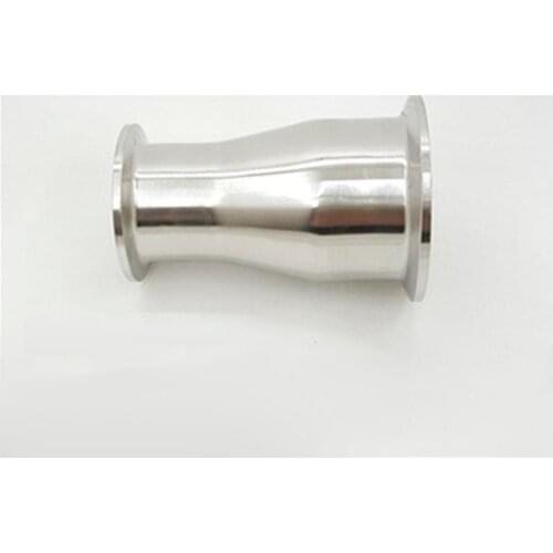 114mm to 89mm Pipe OD 4.5" to 4" Tri Clamp Reducer SUS 316L Stainless Sanitary Pipe Fitting Homebrew