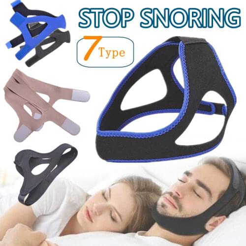 7 Type Triangular Anti-snoring Belt With Mouth Breathing Posture Correction For Women Men Sleep Firming Lifting Sleep Aid Tool