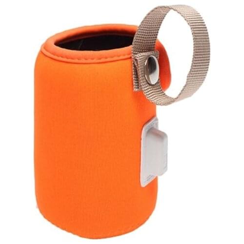 USB Baby Bottle Heating Cover Anti-scalding Anti-slip Insulation Bag Car Portable Milk Warmer 45BF