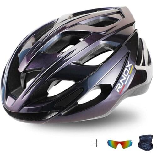 RNOX Road Bicycle Helmet red MTB Cycling Helmet Racing TT Triathlon Bike Sport Aero Cascos Ciclismo Capaceta Bicicleta