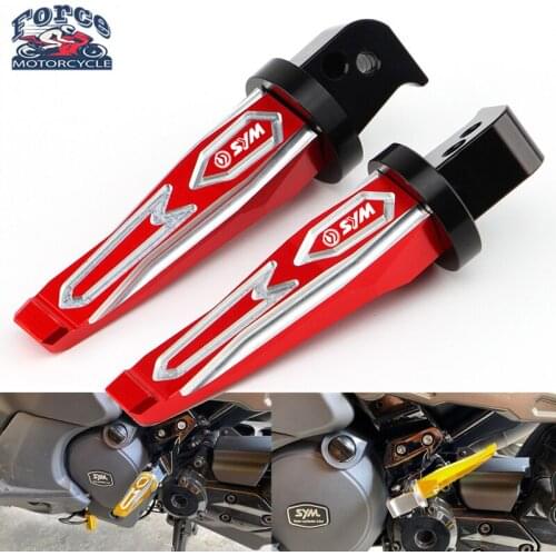 Top Quality For SYM MAXSYM TL 500 Maxsym TL500 MAXSYMTL 500 2020 2021 Motorcycle CNC Rear Foot Pegs Rests Passenger Footrests