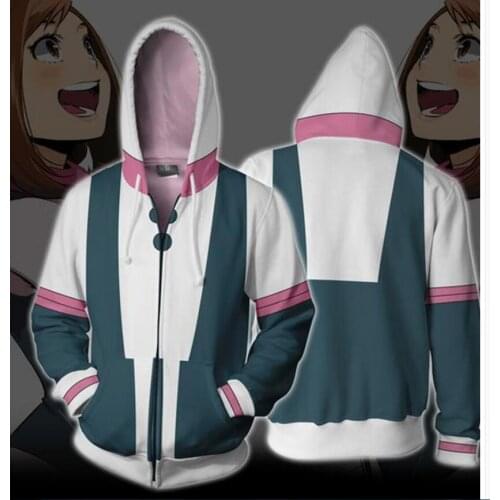 New hot anime My Hero Academia Izuku Katsuki Bakugo Cosplay costume hoodie jacket coat Izuku Midoriya Coat