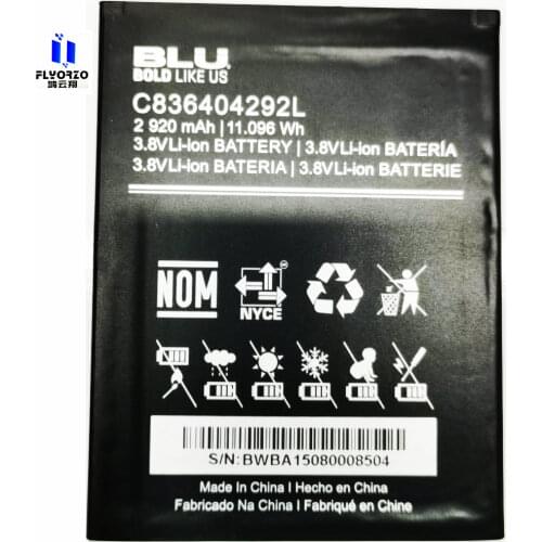 100% Brand new high quality 2920mAh C836404292L Battery For BLU Life 8 XL L290U L290L Mobile phone