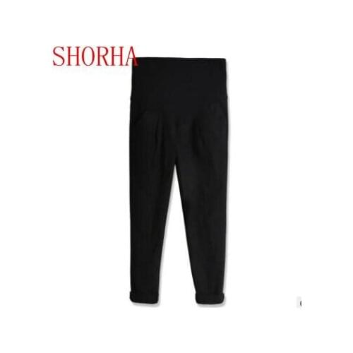 2017 new slim pants maternity long section cotton pants overalls for pregnant women Skinny pants pregnant Fashion