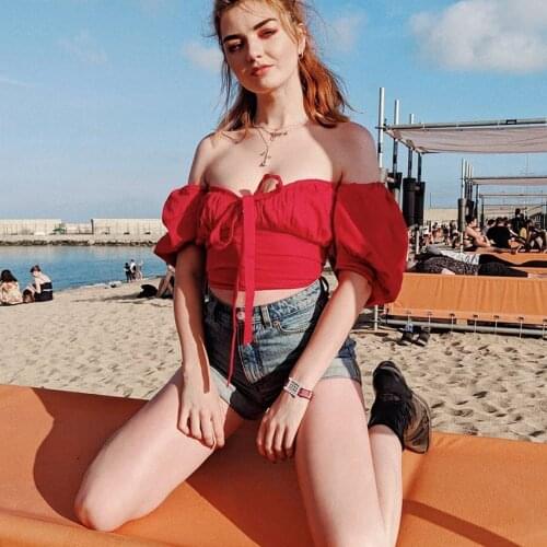 Женские короткие рубашки Ao Mi Ke Rong China At AliExpress