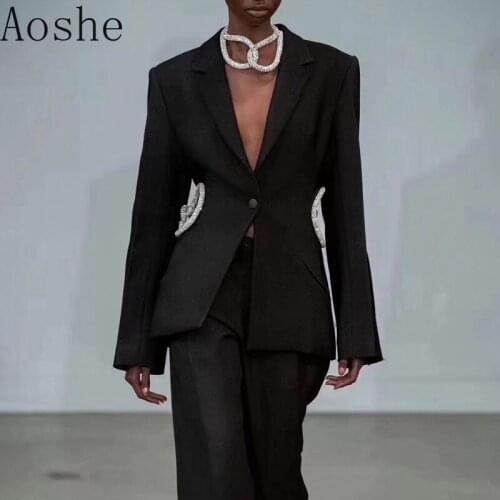 Aoshe Women's Blazers And Suits