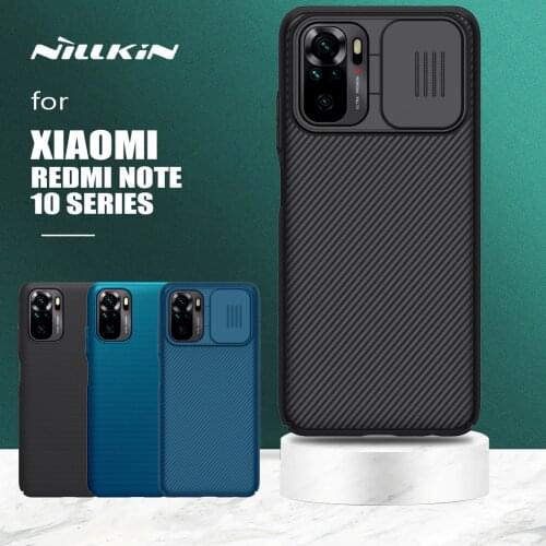 Nillkin for Xiaomi Redmi Note 10 Pro Case Camshield Slide Camera Cover Slim Hard PC Frosted Shield for Redmi Note 10 Pro Max