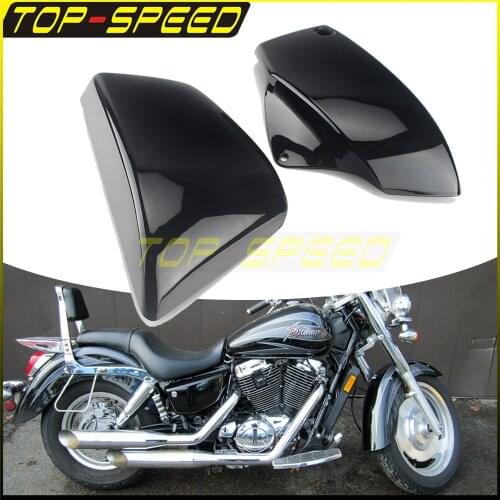 For Honda VT1100 Shadow ACE/Aero/Sabre (99-08) Motorcycle Chrome Side Battery Side Cover ABS Plastic Fairing Engine Cover