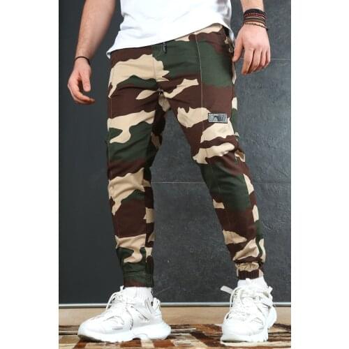 Denim Republic Mens Camouflage Jogger Pants