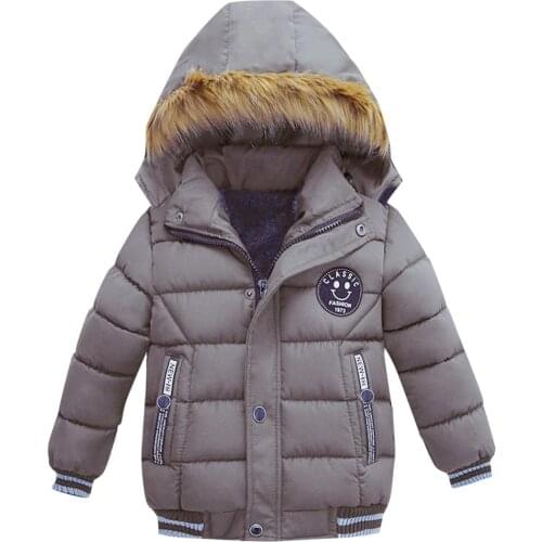 Baby Boys Jacket 2019 Autumn Winter Jacket For Boys Children Jacket Kids Hooded Warm Outerwear Coat For Boy Clothes 2 3 4 5 Year