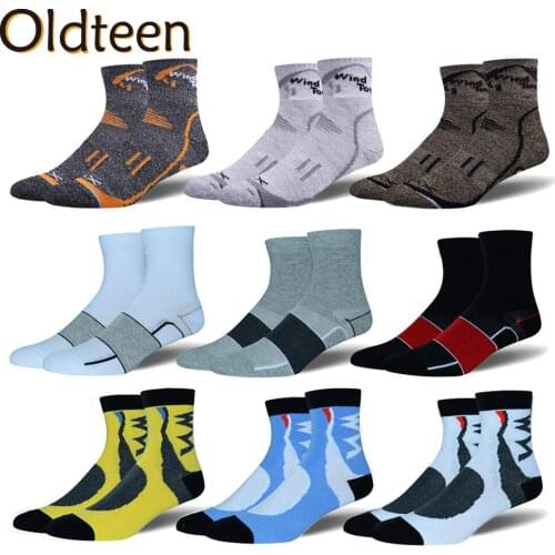 New Breathable Outdoor Sport Basketball Running Football Winter Warm Socks Compression Anti-friction Socks Coolmax Cycling Socks