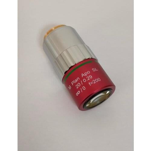 Scientific Top Mitutoyo style 95mm NIR LWD M Plan APO 20X/ Microscope Advanced M PLAN APO NIR Objective Lens