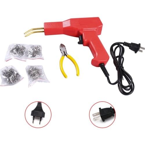 Handy Plastic Welder Garage Tools Hot Stapler Machine Staple PVC Plastic Repairing Car Bumper Repair Welding Tool Hot Staplers