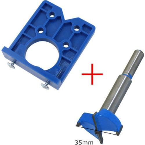 35mm Hinge Opening Locator Door Panel Cabinet Hinge Positioning Template Accurate Woodworking Hinge Drilling Auxiliary Tool