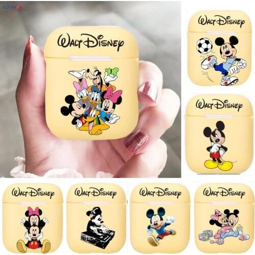 Disney Mickey Mickey Mouse Silicone Case For Apple Airpods 1/2 Cover Protective Earphone Case Headphones Cases Protective For Ap