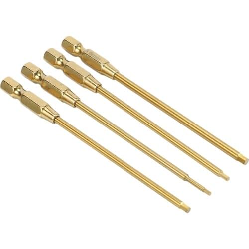 Titanium Quick Change Hex Key Hex Wrenches Screwdrivers Tools Kit 1.5, 2, 2.5 & 3mm RC Model Mini Hand Tool