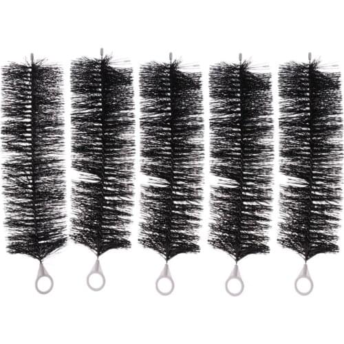 5x Plastic Garden Filter Media Replacement 12cm Width For Aquarium Black