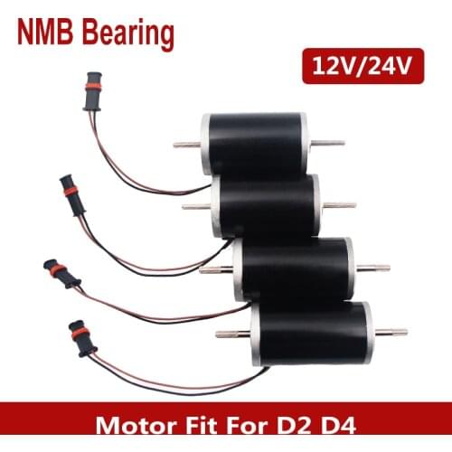 Waterproof Plug NMB Bearing 12V 24V Car Diesel Heater Motors For Eberspacher Airtronic D2 D4 D4S Truck Caravan Motohome Heaters