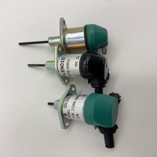 Engine Parts 17208-60016 1G772-60012 Engine Flameout Switch Solenoid