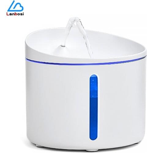 Water Dispenser Mobile Silent Water Feeder Automatic Circulation Pet Water Basin Cat Dog Waterer