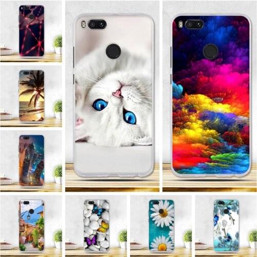 For Xiaomi Mi 5X Soft Silicone Case Coque for Xiaomi mi a1 6 Plus Max2 Phone Case for Xiaomi Mi 5X Mi5X/For Xiaomi Note 5A Prime