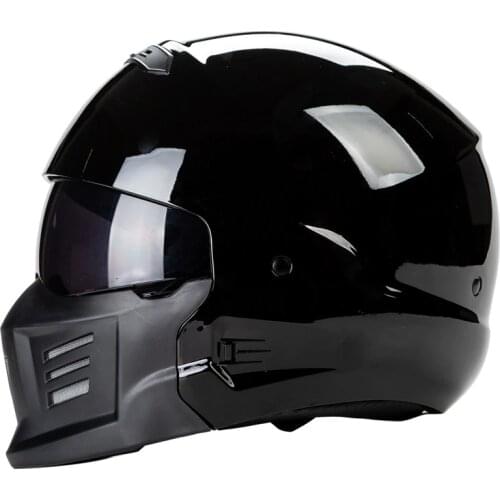2019 New Arrival Modular Motorcycle helmet DOT approved ZR-881 EXO COMBAT helmet agressive outlooking and light weight