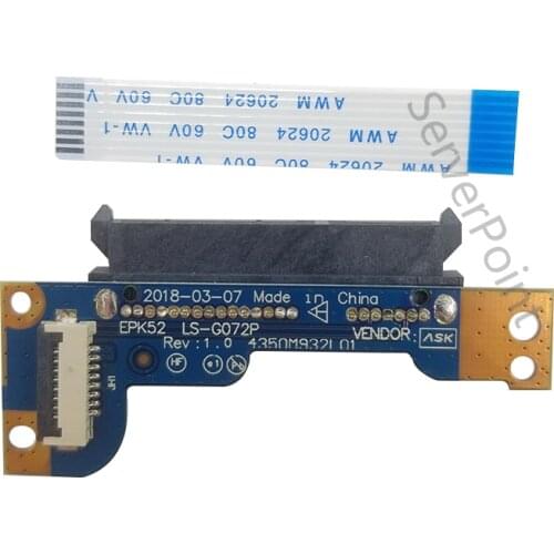 Original for Laptop 15-DA 15-DB HDD hard drive connector cable LS-G072P 435OM932L01