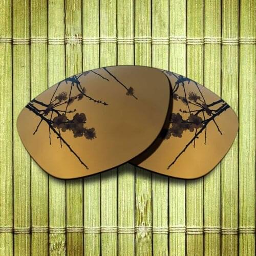 Polarized Replacement Lense For-Oakley Jupiter Sunglasses Frame True Color Mirrored Coating - Copper Color Options