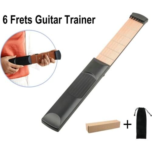 Portable Guitar Chord Trainer Pocket-Guitar Practice Tools Musical Stringed Instrument Chord Trainer Tools for Beginner Tool
