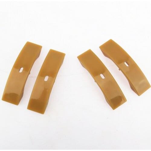 SCJYRXS 4Pcs Timing Chain Tensioner Slider 077 109 087P 077 109 088P For 1.8T 2.0T 2.8 4.2 Passat B5 A6 TT 078109087C 078109088C