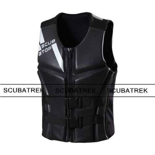 Adult life vest neoprene floating vest swim life jacket surfing vests water lifesaver inflatable water waterski swim buoys