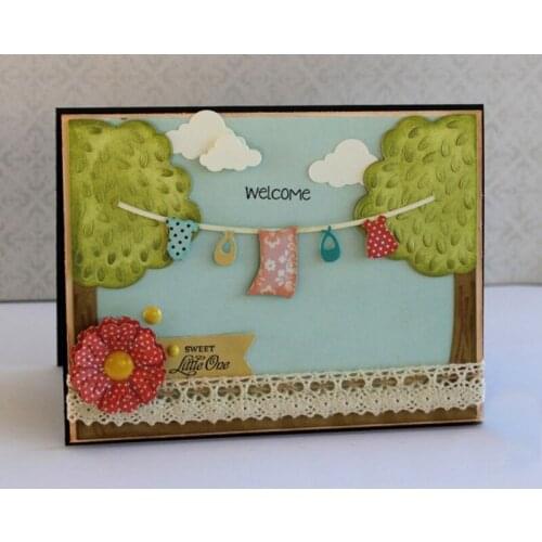 3PCS Flower Metal Cutting Dies Stencils For DIY Scrapbooking Decorative Embossing Suit Paper Cards Die Cutting Template 2019