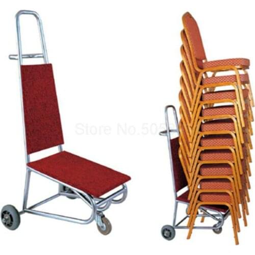 Hotel transport chair car banquet dining trolley luggage cart pull stroller multi-purpose