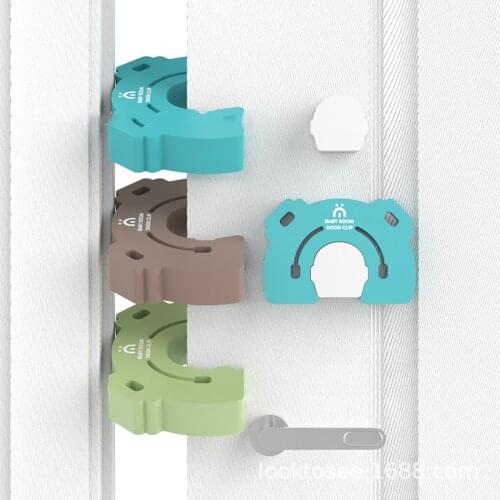 U Shape Baby Safety Protection Security Door Stopper Baby Card Child Finger Protector Baby Clamp Door Stop For Kids Children