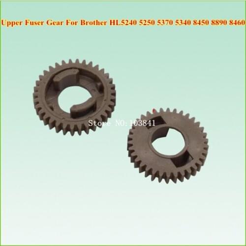 10pcs 34T Upper Fuser Gear for Brother DCP 8060 8065 8070 8080 8085 HL 5240 5250 5270 5280 5340 5350 5370 HL5240 HL5250 HL5270