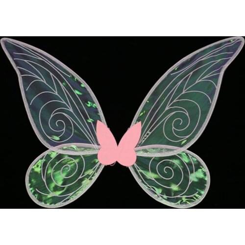 1pc Butterfly Wing Decor Party Dress Decoration Butterfly Costume Stage Performance Supply (Pink)
