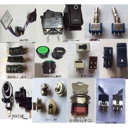 1PCS SWITCH SGE115CV-2P ARCOLECTRICT2249C SGEL206CR SDJ33-A ZM 0.2A60VDC/125VAC 0.4VA MAX